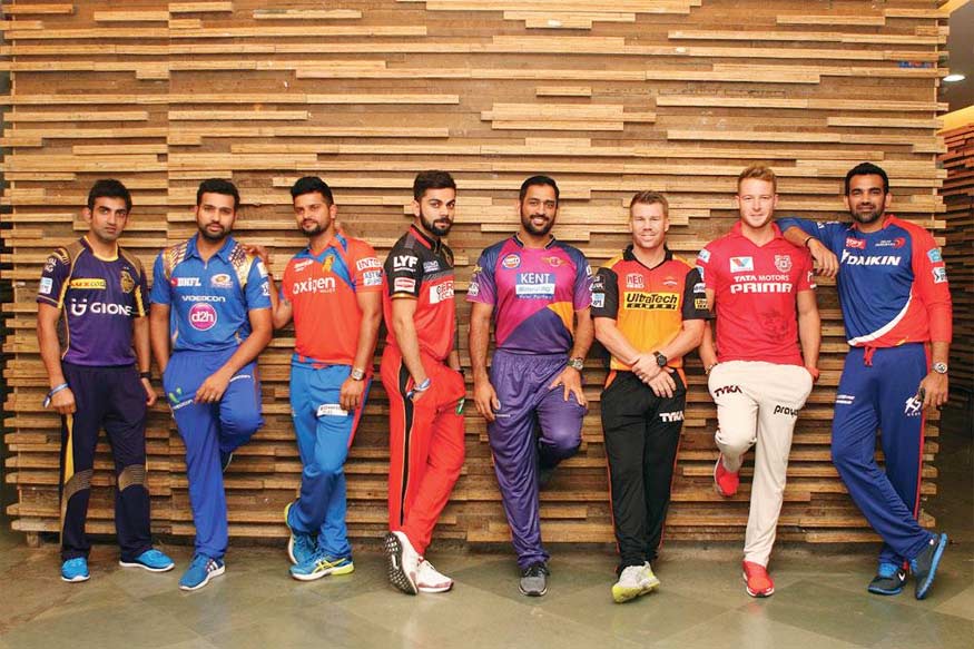 IPL 2017 captains