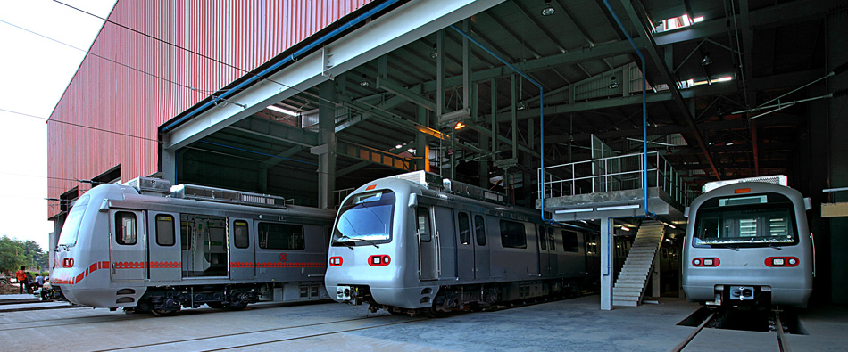 Jaipur-Metro-At-Mansarovar-Depot