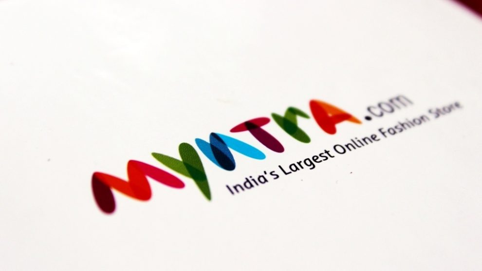 Myntra logo tagline