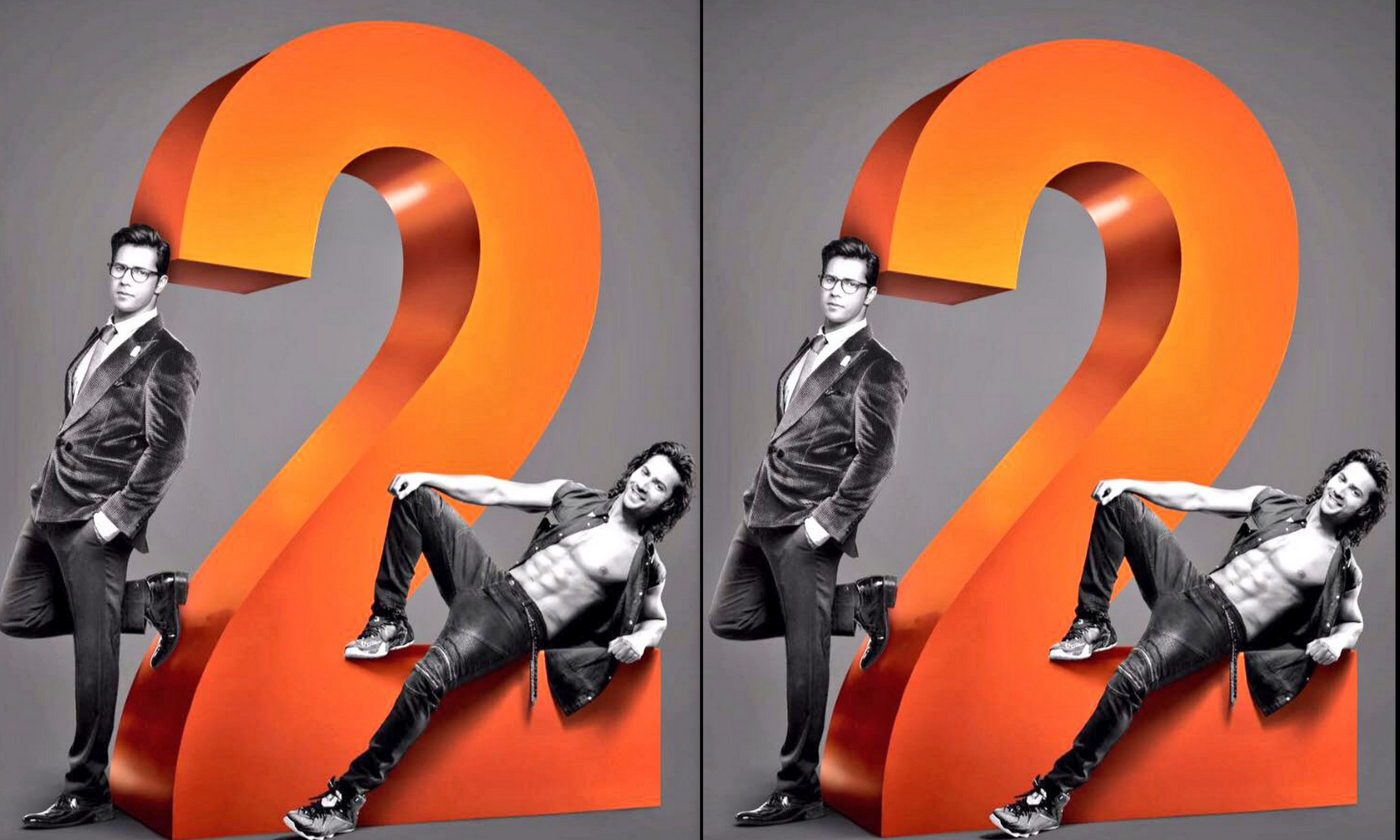 Varun Dhawan posted a video on his twitter account inviting the real life twins to launch his upcoming movie "Judwaa 2"