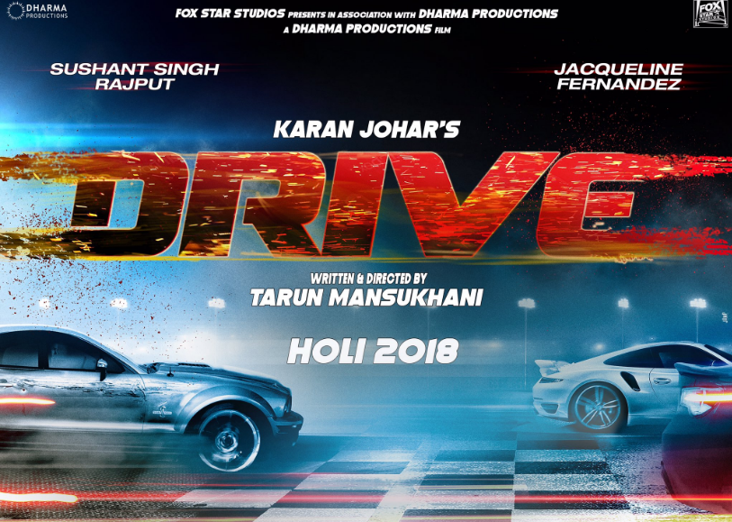 Jacqueline Fernandez, Sushant Singh Rajput's 'Drive' to release on Holi next year! - Check out teaser poster!