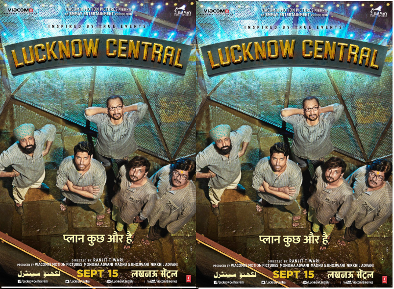 Taran adarsh released the two new posters from the movie "Lucknow Central"