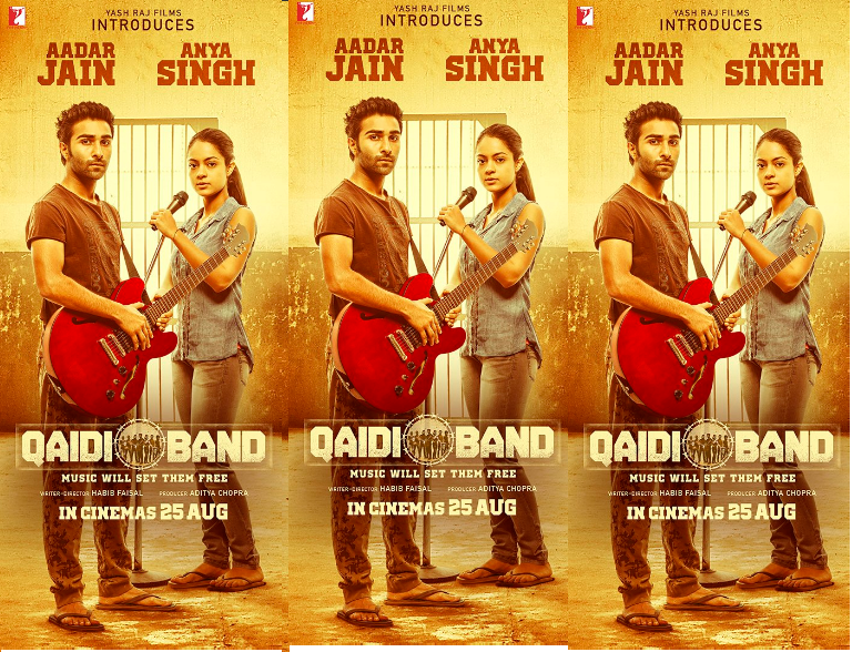 Qaidi Band: YRF launches Raj Kapoor's grandson Aadar Jain and Anya Singh—FIRST LOOK poster!