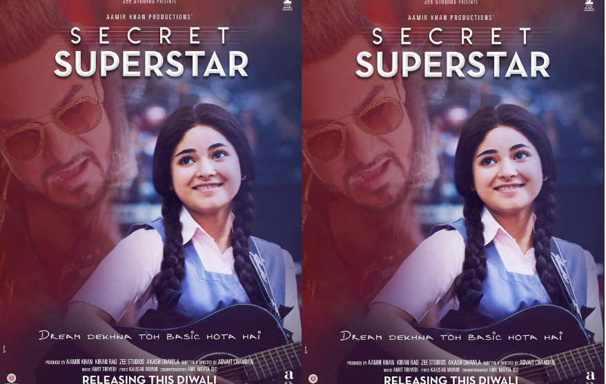 Secret Superstar Trailer Featuring Aamir, Zaira Is Out & It's incredible 