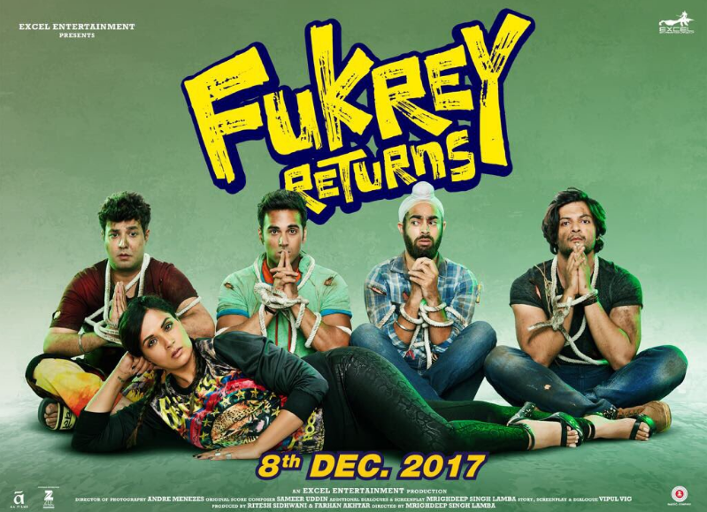 Fukrey Returns: Pulkit Samrat, Richa Chadha all set to win hearts of audience - See poster!