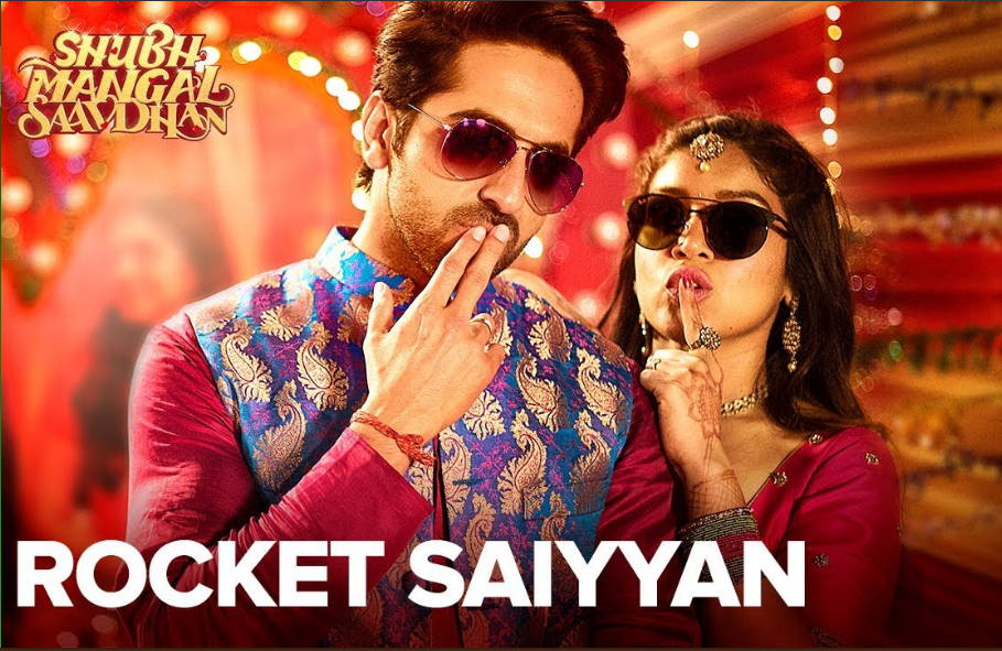 Shubh Mangal Savdhaan song Rocket Saiyyan: Ayushmann Khurrana and Bhumi Pednekar take you inside a desi wedding. Watch video!