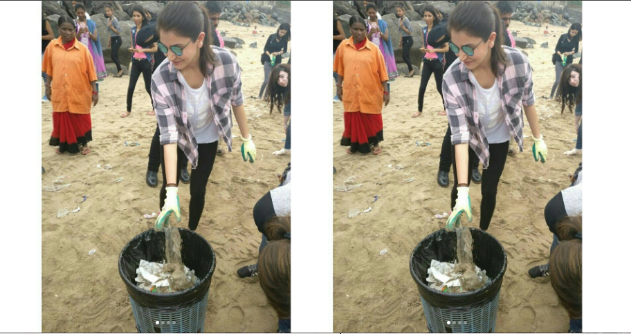 To keep our country clean is our duty: Anushka Sharma!