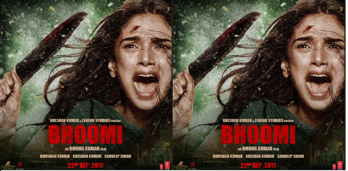 Bhoomi new poster: Aditi Rao Hydari might be a hurt daughter, but not shattered. See photo!