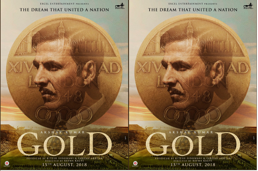 Akshay Kumar turns 'Gold' at 50, shares first poster of his next!