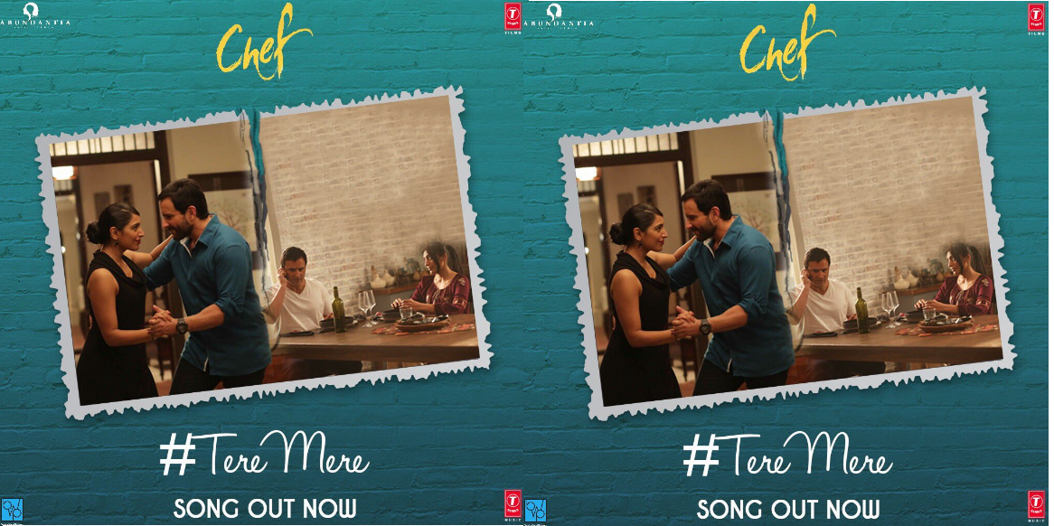 Watch Chef song Tere Mere: Saif Ali Khan is struggling between love and responsibilities
