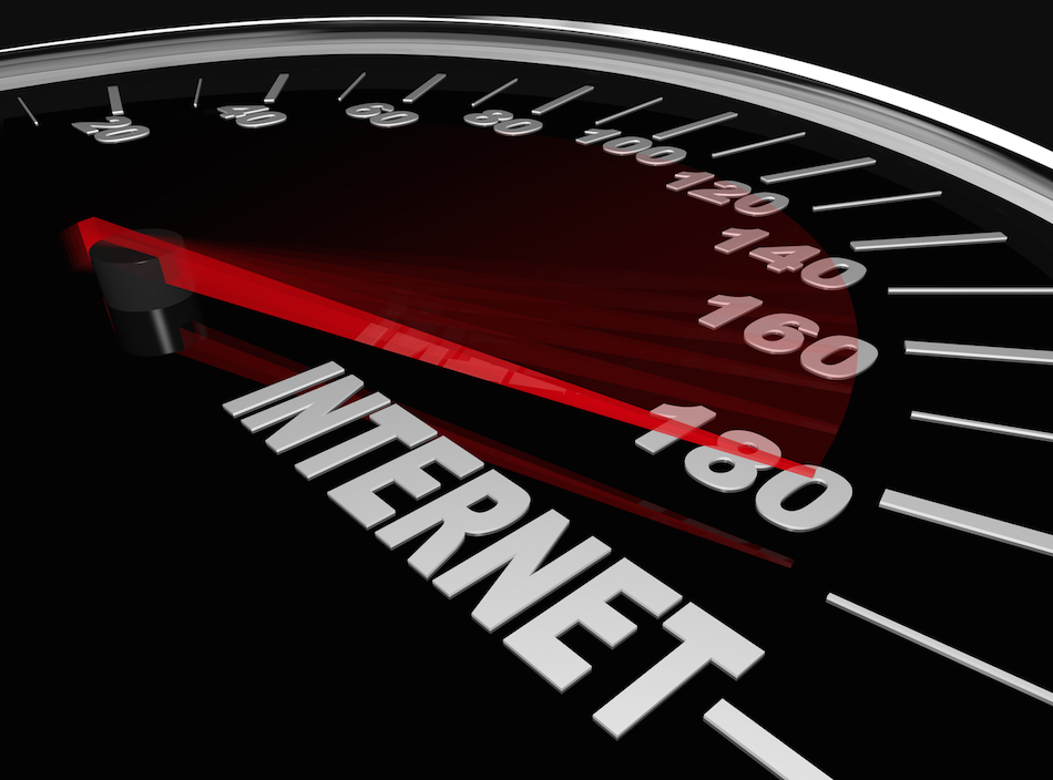 High internet speed
