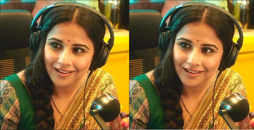 First song from the movie 'Tumhari Sulu' has been released by the actress Vidya Balan.
