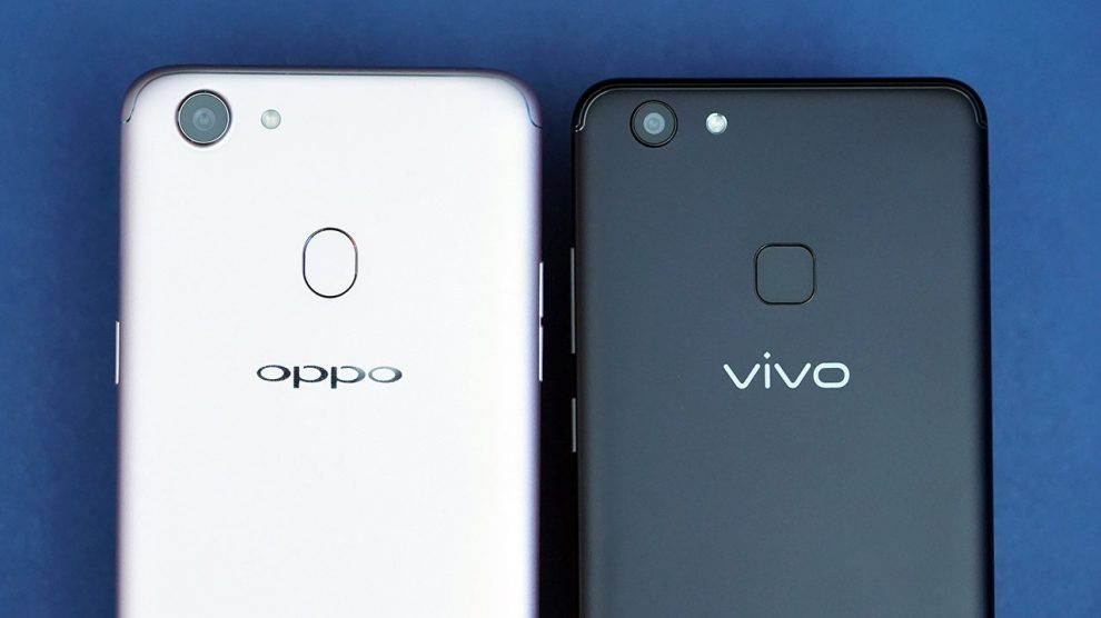  Oppo  F5 Vs  Vivo  V7 the bezel less brothers The Indian Wire