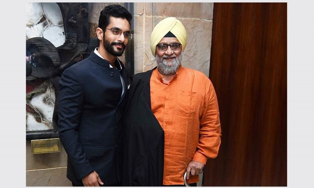 Angad Bedi's father says that he his proud of his movie choices!