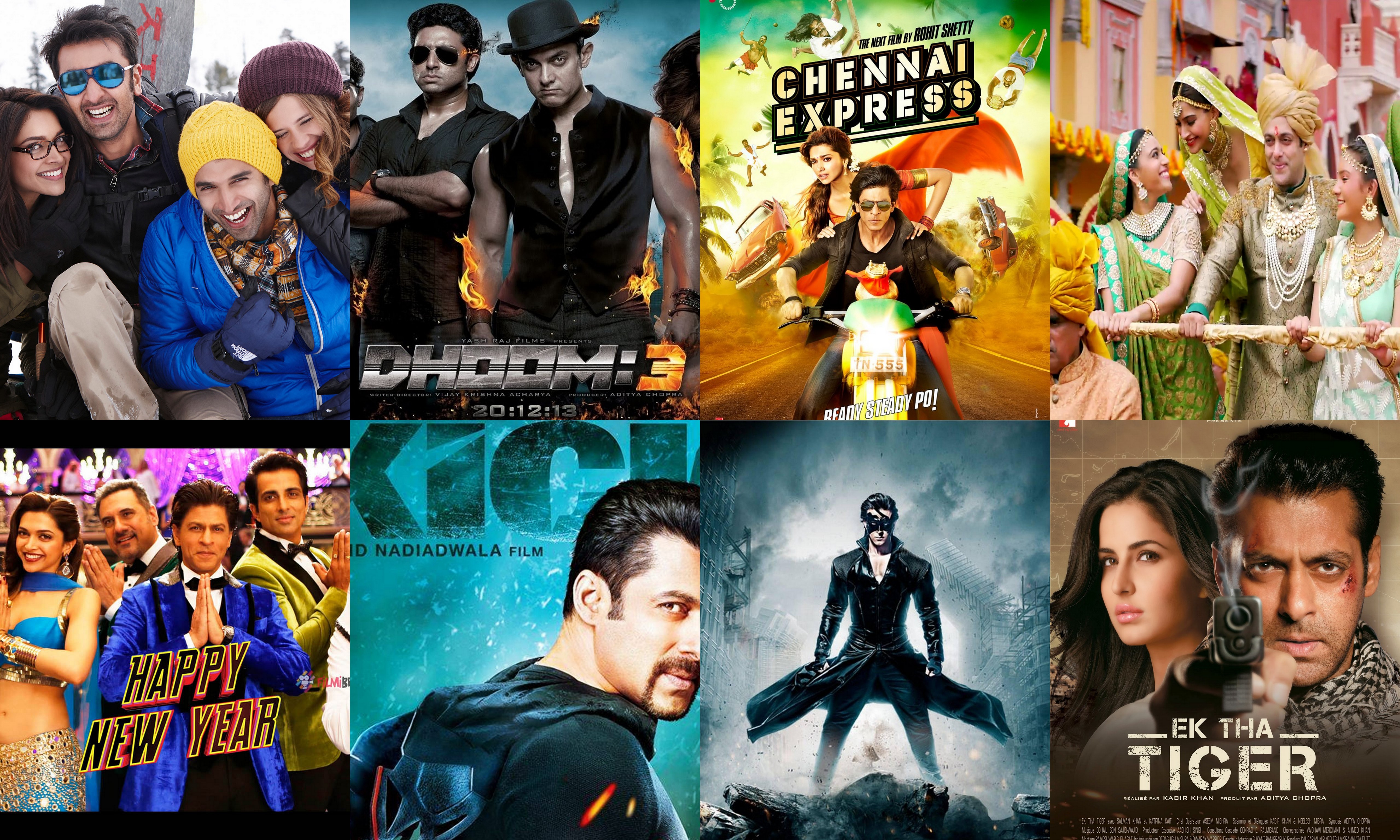 List of Top 10 Bollywood movies earning more than 200 crores! The