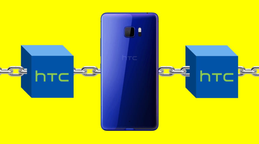 Image result for HTC phone blockchain