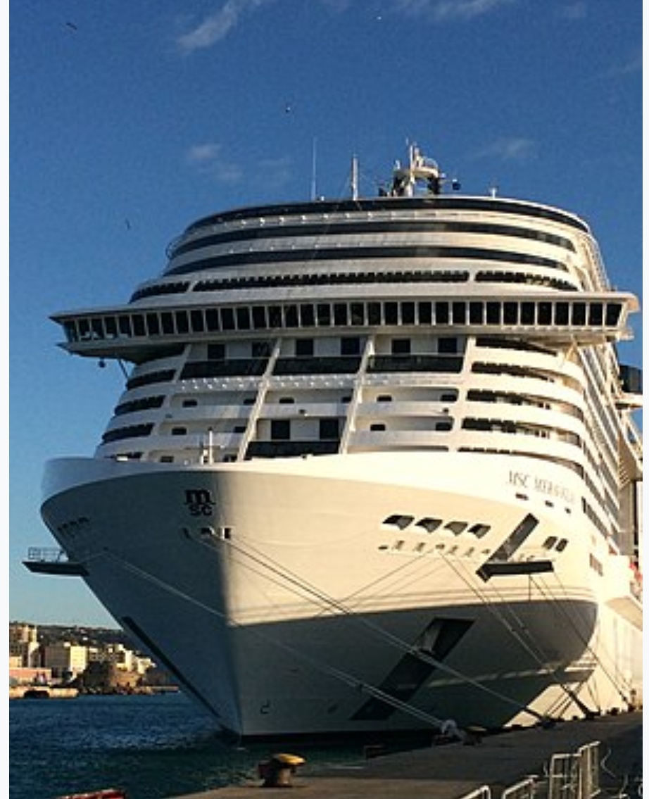 largest cruise ship in india