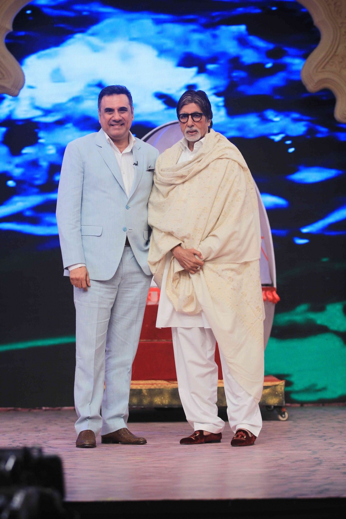 Boman Irani and Amitabh Bachchan