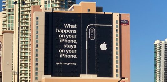 iPhone privacy advertisement