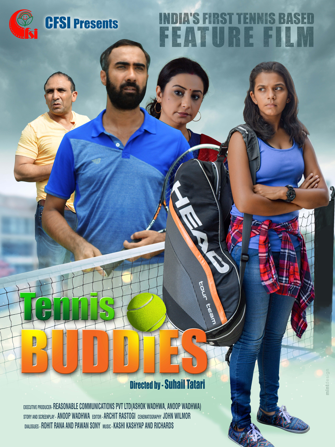 Tennis Buddies- poster