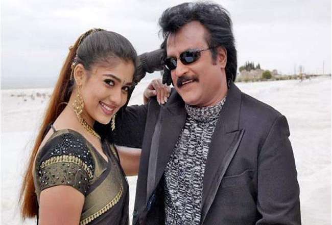 Rajinikanth and Nayanthara