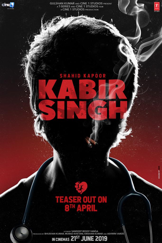 Shahid Kapoor in Kabir Singh