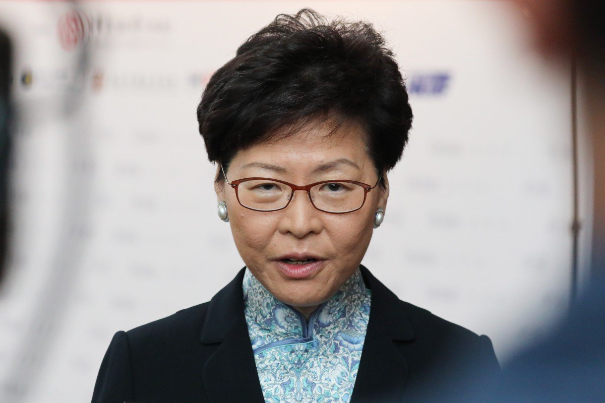 Hong Kong Protests : Leader Carrie Lam
