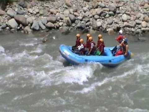 rafting Lidder river
