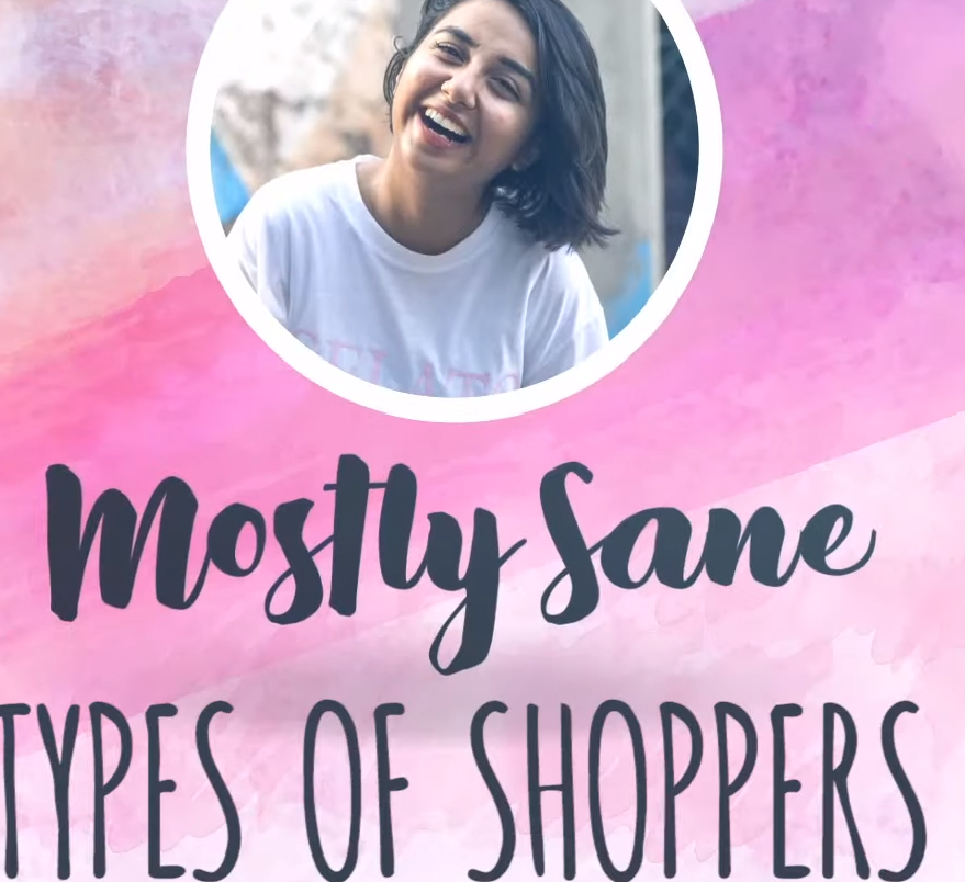 Mostly Sane's new video "types of shoppers in every mall'