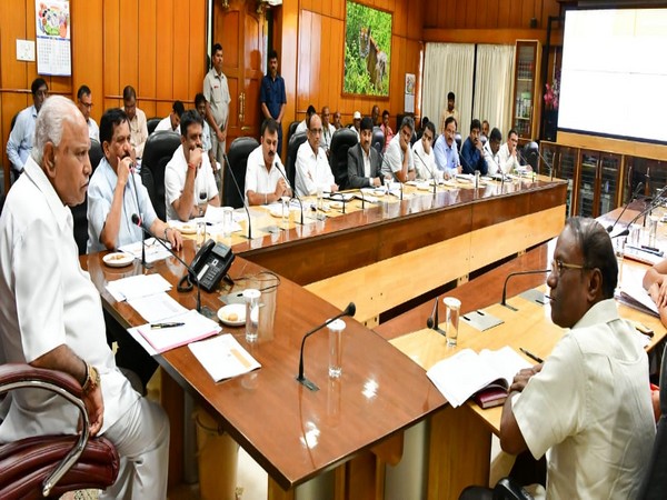 Karnataka Cm Bs Yeddyurappa Holds Meeting With Officials Kodagu