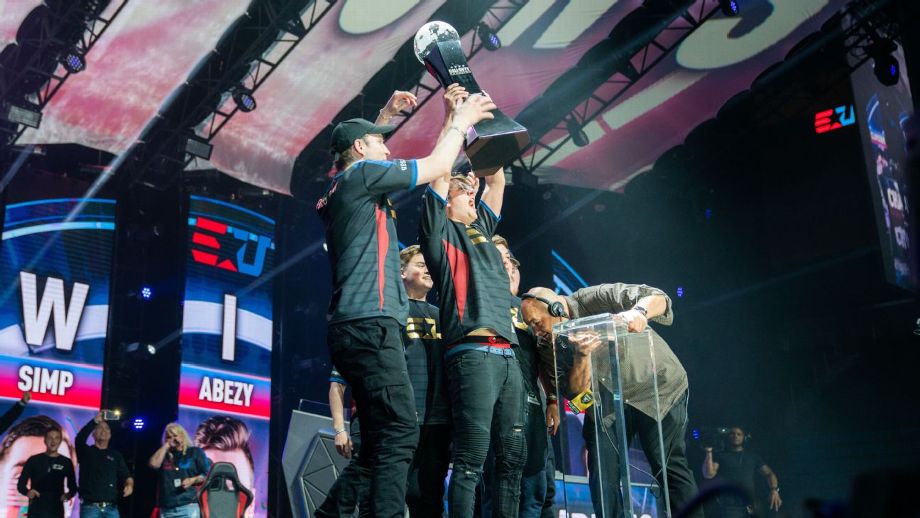 eUnited win the Call of Duty World League Championship 2019