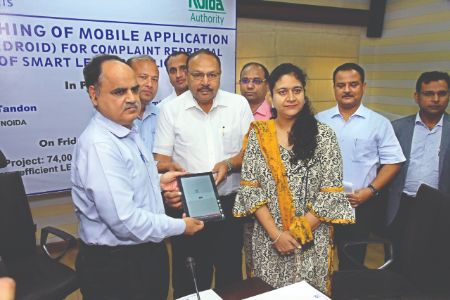 Noida Authority launches new app to address street light grievance