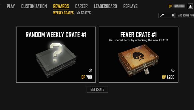 PUBG removing loot crates from December 18th onwards.