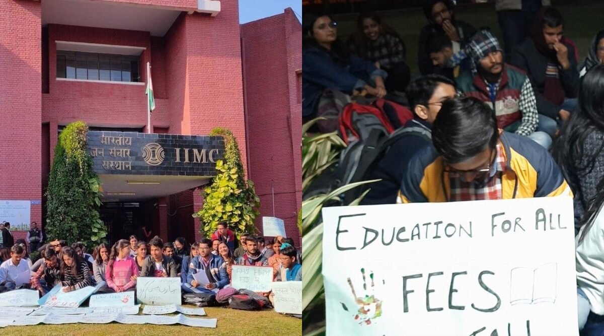 IIMC students join JNU protest; complain against unaffordable fee structure