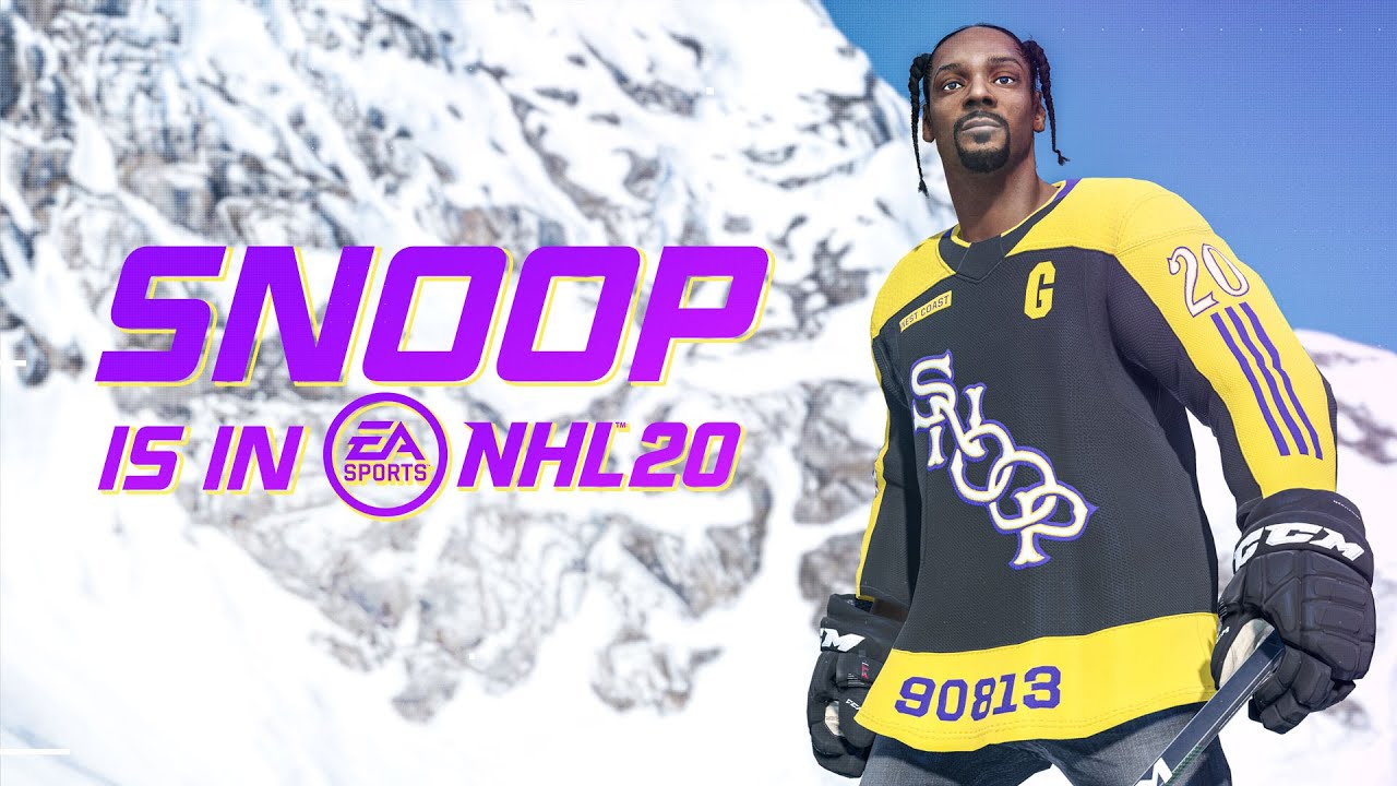 Snoop Dogg joined NHL 20