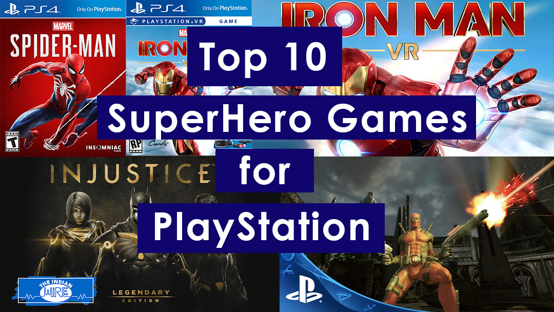 Top 10 Super Hero Games for PlayStation