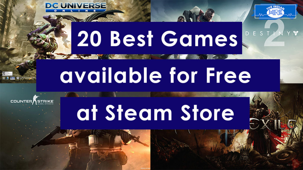 20 free games at the steam store