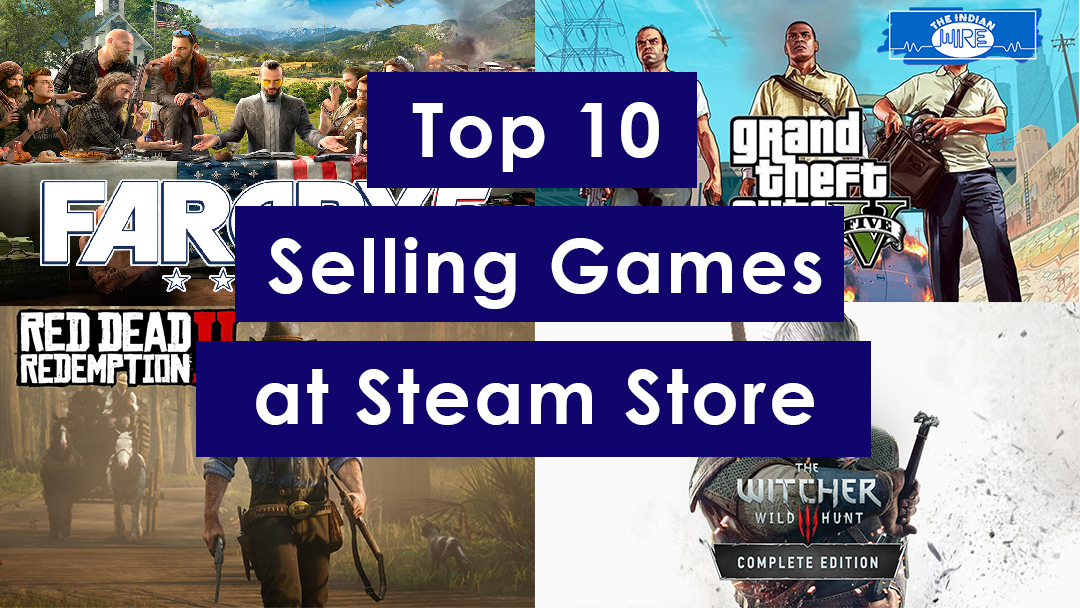 Top 10 Selling Games at Steam Store