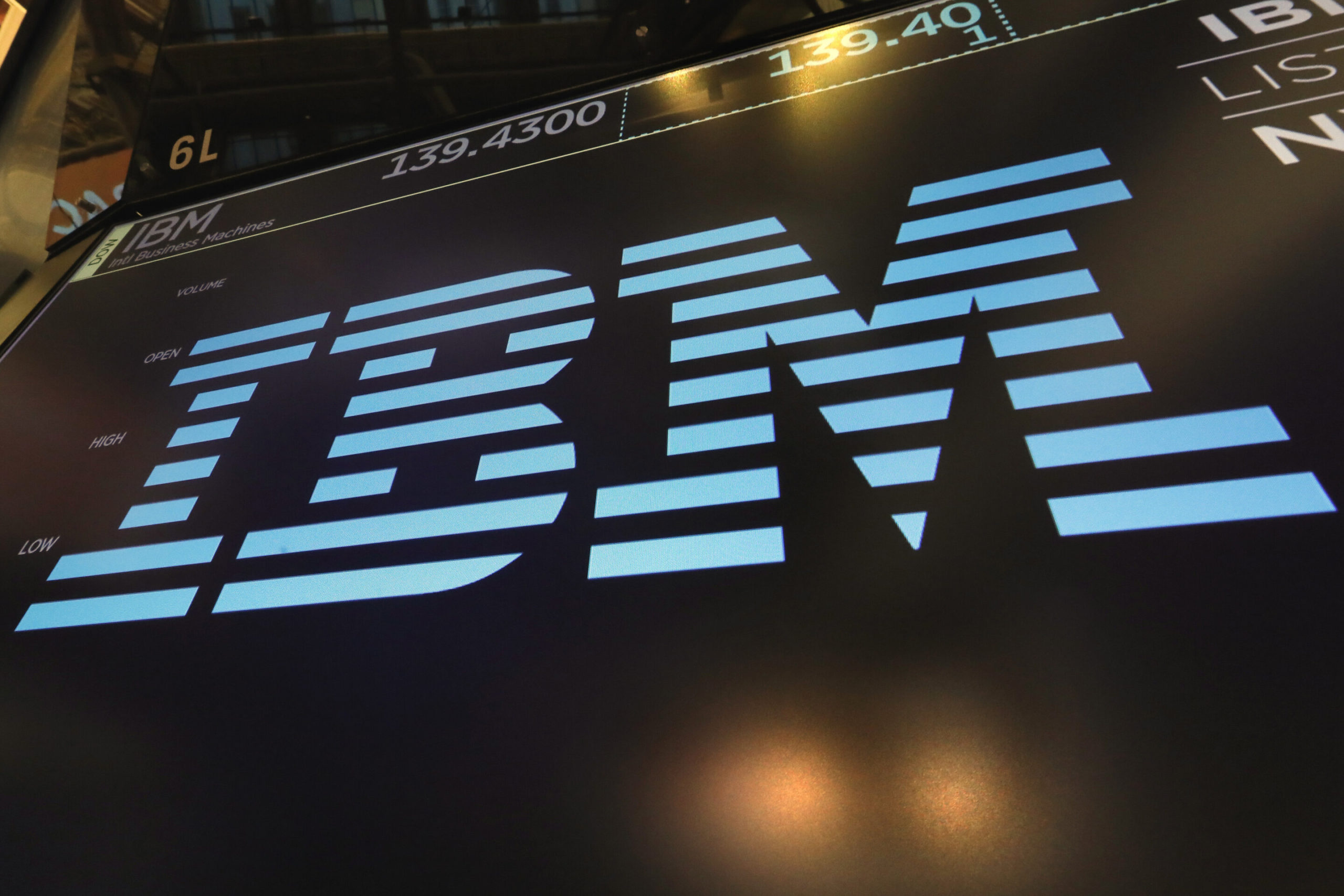 Image of an IBM billboard