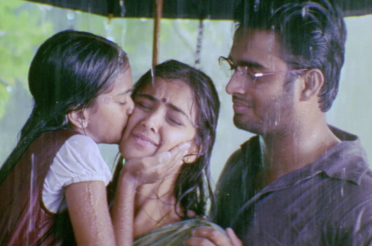 A still from Kannathil Muthamittal