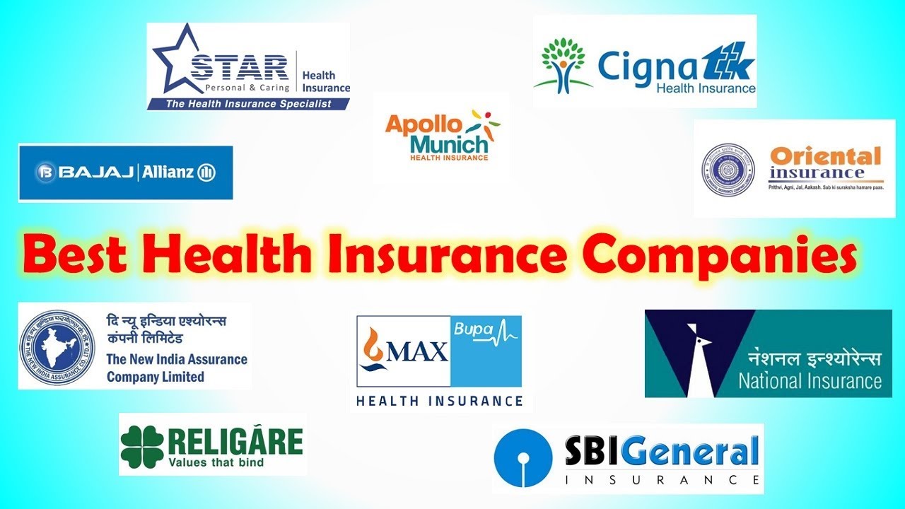 List of top 10 most popular, best Health Insurance Companies in India