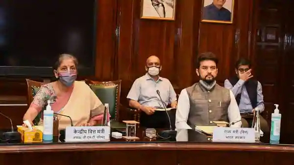 Union Finance Minister Nirmala Sitharaman chaired the 41st GST Council meeting. (PTI)