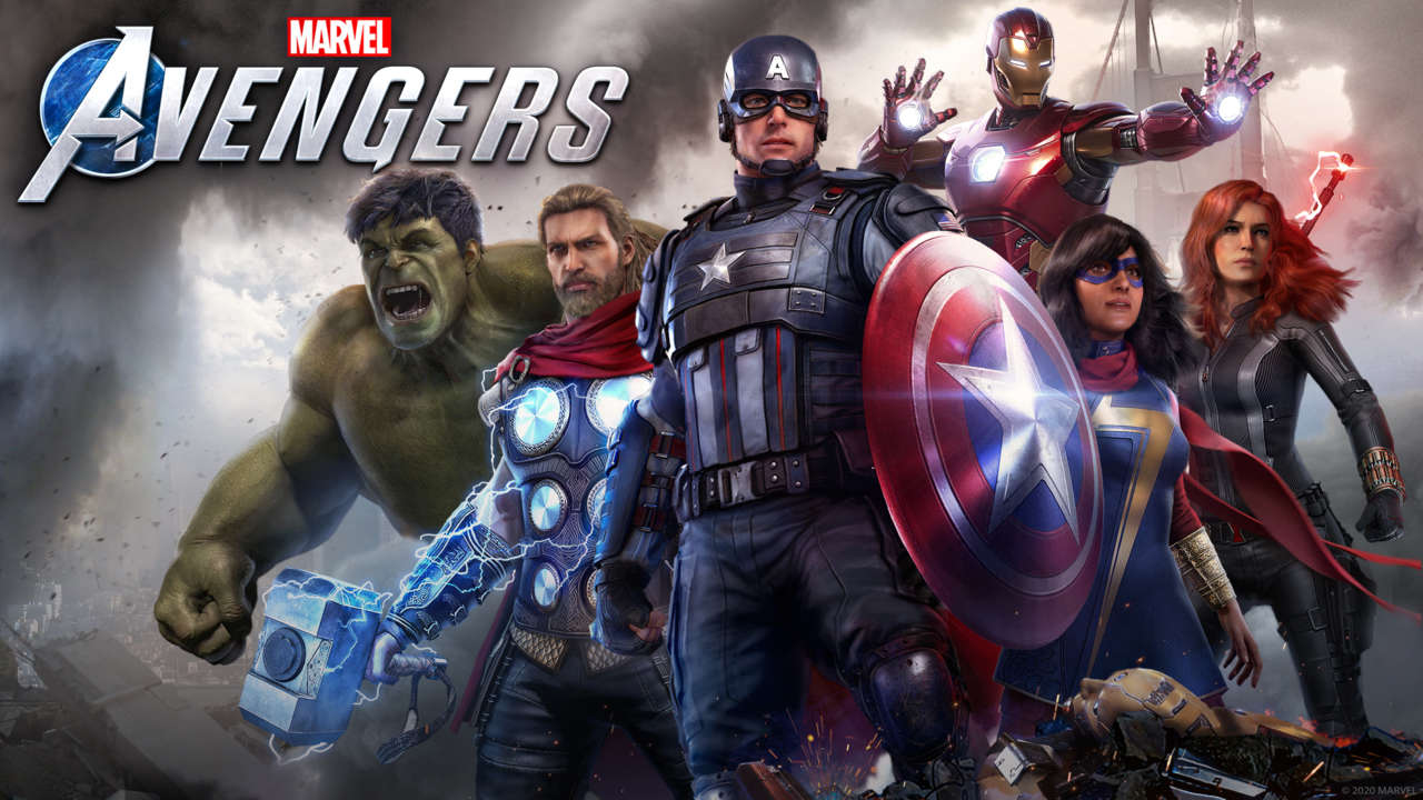 Avengers game poster