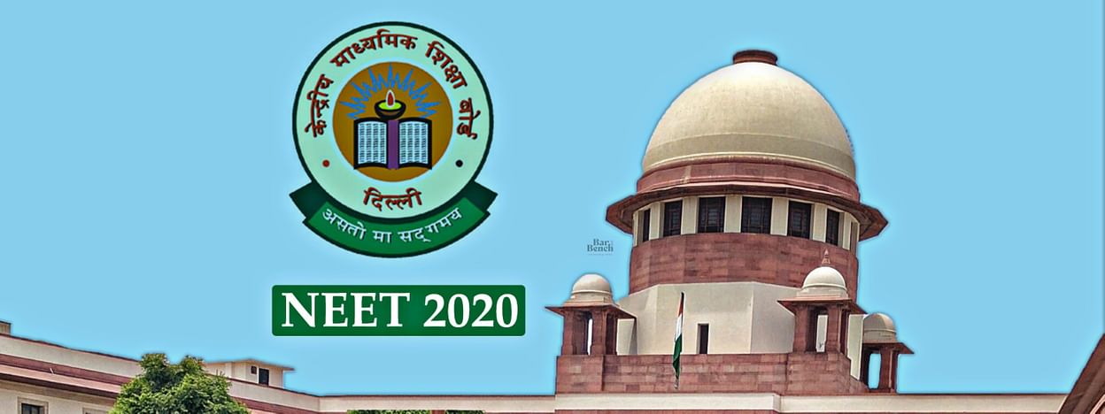 Postponement of NEET and JEE exams, 2020, was plead before the Supreme Court.