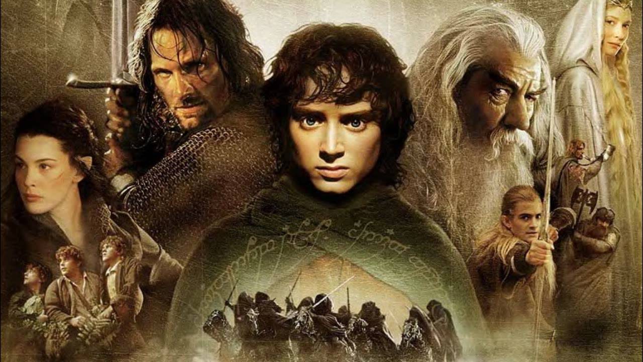 Lord Of the Rings cover with all characters