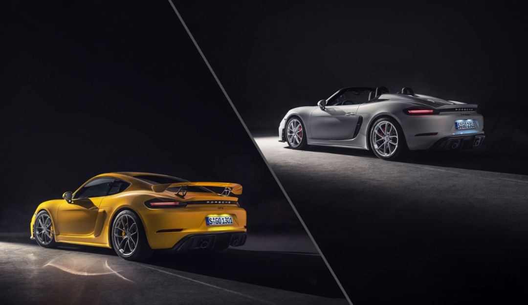 Porsche 718 Spyder and Cayman GT4 launched in India
