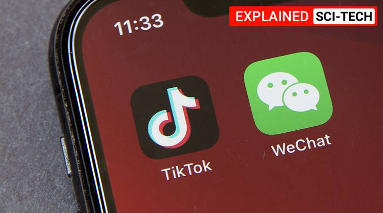 wechat and tiktok app icons