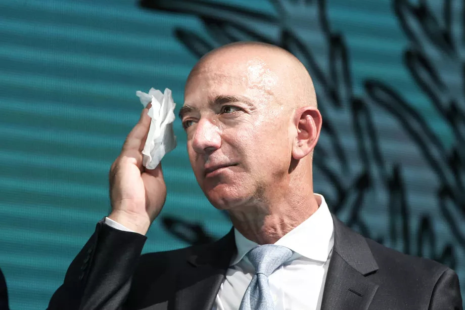 Jeff Bezos|| Photograph:Anadolu Agency via Getty Images