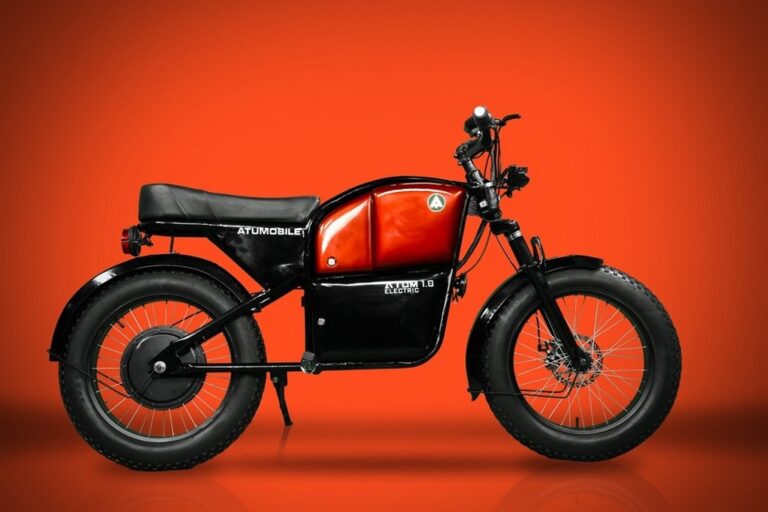 Hyderabad based startup launches Atum 1.0 electric bike at INR 50,000