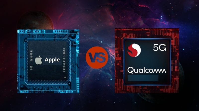Apple and Snapdragon chips